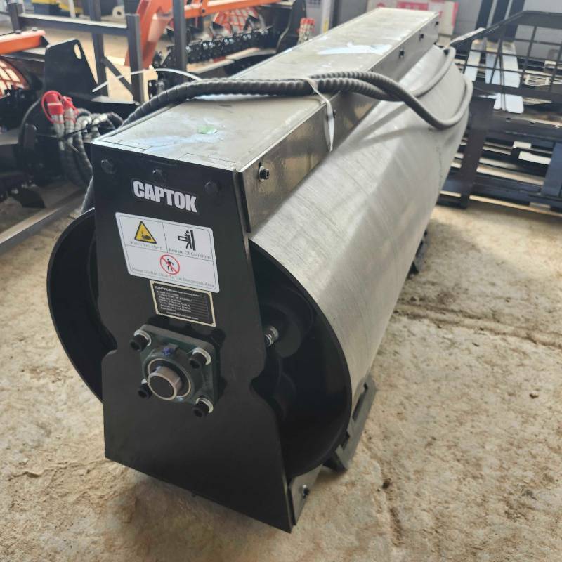 lot 7019B image: Unused CK-VR59 Skid Steer Vibratory Roller Attachment  59-inch