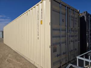 lot 16000 image: One Way Use - 40 Long High Cube Container with Double Rear & Four (4) Side Double Doors  YLEU 2521504