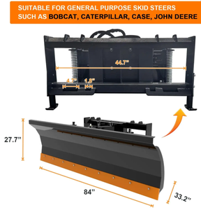 lot 2457 image: Unused Wolverine Skid Steer Dozer Blade  DB-15-84W
