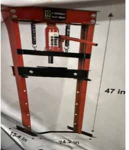 lot 2489 image: Unused Atspower Shop Press  ATS-SP12
