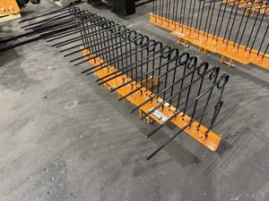 lot 2558 image: Unused Wolverine 60in Pine Grass Rake PSR1-62-60W