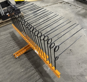 lot 2560 image: Unused Wolverine 72 in Pine Grass Rake  PSR1-62-72W