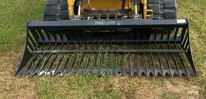 lot 2590 image: Unused Wolverine Skid Steer SkeletonRock Bucket  SB78
