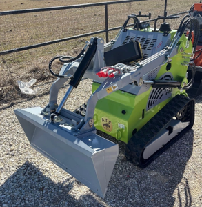 lot 2846 image: Unused  Landhonor Mini Skid Steer Loader  LDR-T460  GreenGray