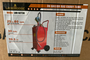 lot 2883 image: Unused Landhonor 30 Gallon Gas Caddy Tank  LHR-GCT30