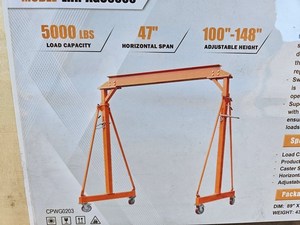 lot 2900 image: Unused Landhonor LHR-AGC5000 Gantry Crane
