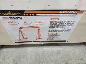 lot 2899 image: Unused Landhonor Gantry Crane  LHR-AGC2500