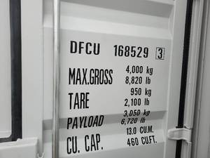 lot 8001 image: One Way Use 11ft Shipping Container  DFCU1685293