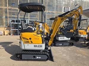 lot 300 image: SDLE20 Mini Excavator  Yanmar Diesel Engine