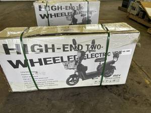 lot 336 image: SDLANCH IREV Electric Scooter (Unassembled in Box)