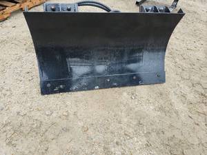 lot 9845 image: Unused SDLANCH Mini Skid Steer Hydraulic Angle Snow Blade  Heavy Duty