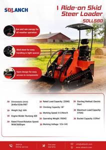 lot 410 image: Unused SDLANCH Skid Steer Loader  SDLL580