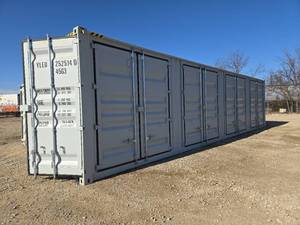 lot 10510 image: One Way Use, 40ft High Cube Storage Container  YLEU 252514