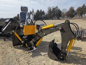 lot 10517 image: Skid Steer Backhoe Attachment BD98