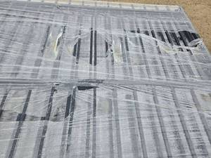 lot 10624 image: Unused 20 Ft Bi-Parting Wrought Iron Gate