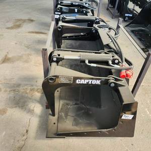 lot 10781 image: Unused CK-PG72C Skid Steer Plate Grabber Attachment