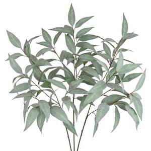 lot 6415 image: Briful Eucalyptus Stems 39.5  Tall, Artificial Branches for Vase Round Year Faux Greenery Stems Realistic Gray Eucalyptus Leaf Plant Sprays for Home Decor Indoor Party Wedding, Set of 3