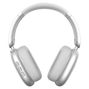 lot 6520 image: Wentronic Y01 Wireless Noise Canceling Headphones Bluetooth 5.3 Over Ear Headphones with Microphone, Hi-Res Audio, 48H Playtime, Foldable Comfortable Earpads,Compatible with iOS,Android,PC, Silver