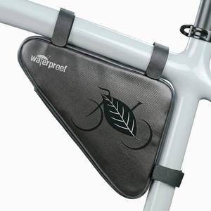lot 6569 image: NDakter Bike Frame Storage Bag 2L, Waterproof Bicycle Triangle Pouch, Cycling Pack for Phone, Wallet, Keys, Tools, Accessories, Bikes Front Tube Bag for Mountain Road Bike, MTB Travle