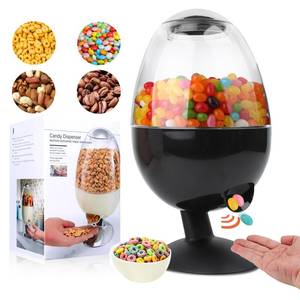 lot 6640 image: 12Large Automatic Candy Dispenser Machine,Vintage Motion Activated Candy Dispenser Touch Free,3 Distribution Options Desktop Auto Candy Dispenser for Office Desk,Home,Party
