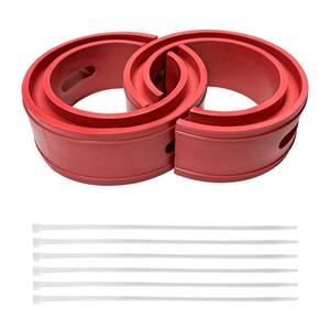 lot 6750 image: MTRPS 2 PCS Rubber Coil Spring Spacer for Car, Heavy-Duty Front Rear Spacer Booster for 1.45-1.65 Springs Spacing, Universal Coil Springs Lift Spacers for Enhancing Spring Rate