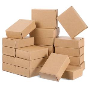 lot 6762 image: Xelsluthe 120 Pack Soap Boxes for Homemade Soap, 3.8 x 2.8 x 1.2 Inch Small Gift Packaging Box for Homemade Soap, Party Favors, Candies, Cookies, Treats, Gifts, Travel