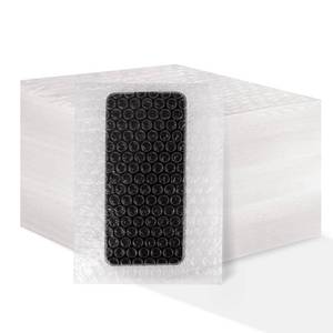 lot 6767 image: Seuqhck 200 Pack Bubble Wrap Pouches, 7.8 x 5.7 Inch Double Walled Bubble Foam Wrap Cushioning Bags for Moving, Storage, Packing, Shockproof - Clear
