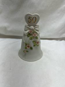 lot 229 image: 50th Anniversary Porcelain Bell