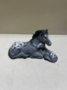 lot 247 image: Gray Spotted Appaloosa Horse Figurine