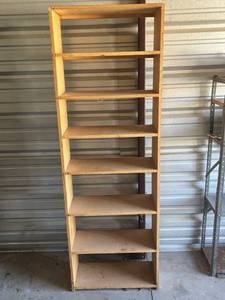lot 277 image: Wooden Storage Display Unit