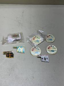 lot 292 image: Oklahoma Motorcycle Rally Pin Collection 1980s-90s