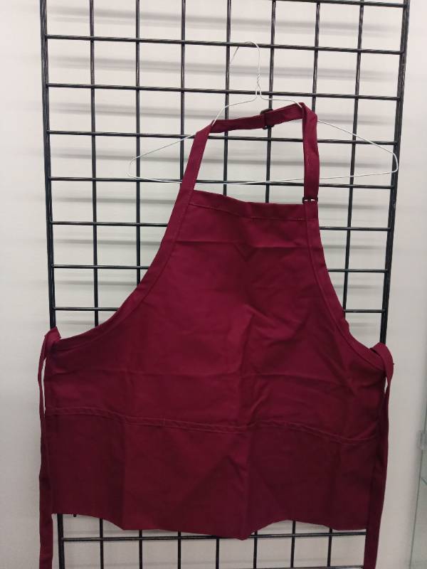 lot 66560 image: Superior Style Burgundy Work Apron