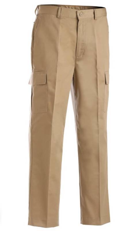 lot 66639 image: APPEARS NEW - Edwards Mens Khaki Dress Pants (Size 34)