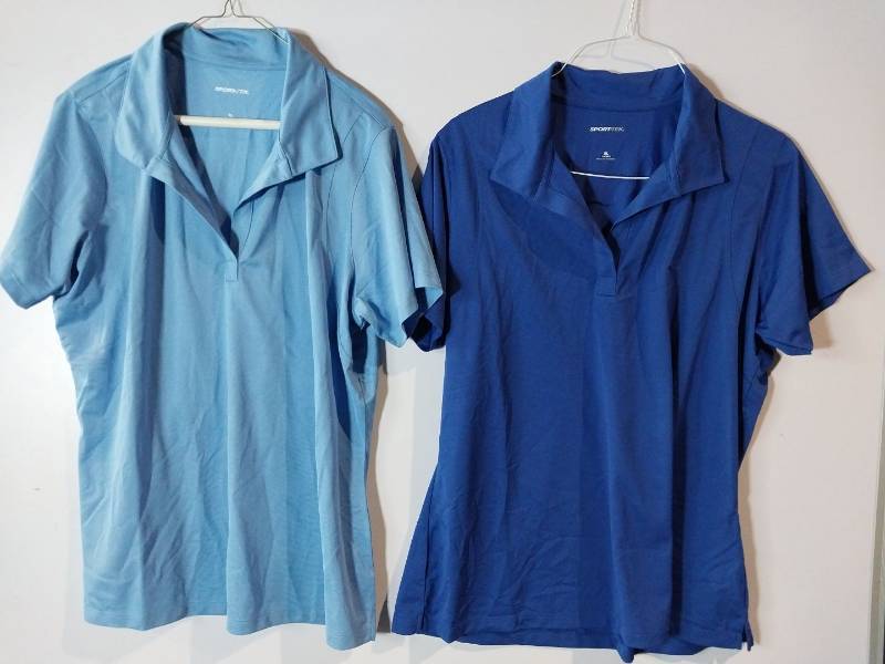 lot 67245 image: APPEARS NEW - Sport-Tek Ladies Polo Shirts (Size XL) 2 Pack