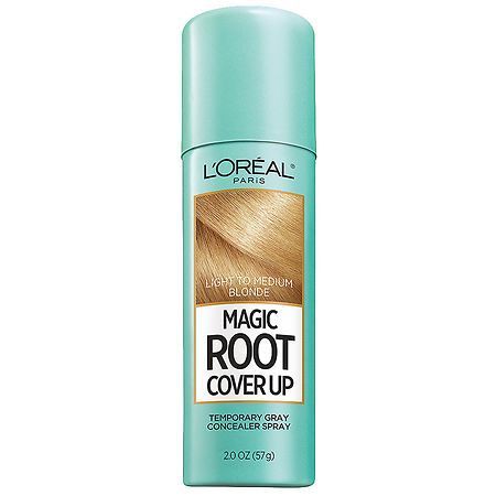 lot 65243 image: FACTORY SEALED - LOreal Paris Magic Root Cover Up - Light to Medium Blonde - 2.0oz