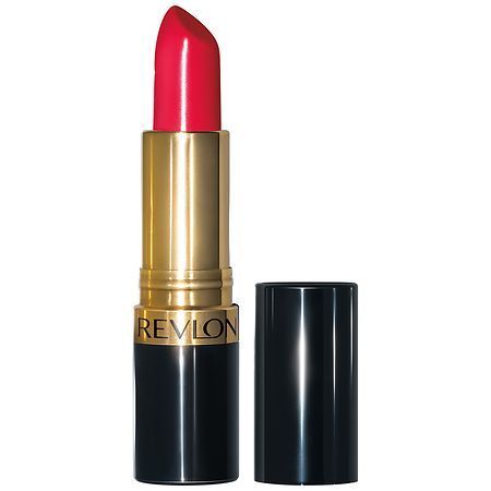 lot 63825 image: FACTORY SEALED - Revlon Super Lustrous Creme Lipstick  Creamy Formula  740 Certainly Red  0.15 oz