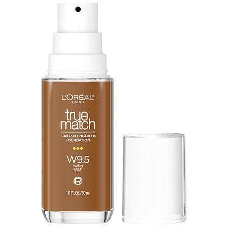 lot 63852 image: APPEARS NEW - L Oreal Paris True Match Cream Foundation Makeup  W9.5 Warm Deep  1 fl oz