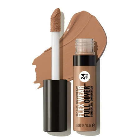lot 63886 image: FACTORY SEALED - Revlon ColorStay Flex Wear Concealer  Full Coverage  24HR Wear  070 Nutmeg  0.34 fl oz