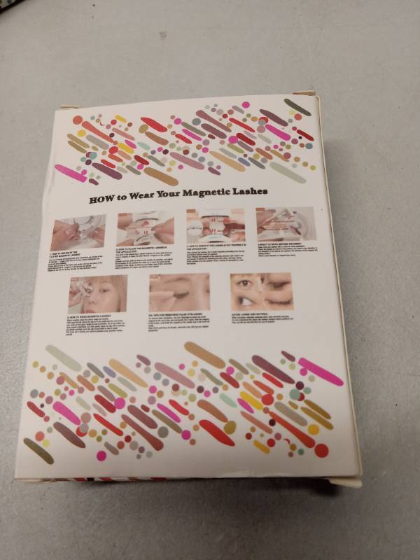 lot 54254 image: (UNUSED) Magnetic Lashes Application Guide Book