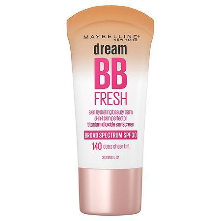 lot 59601 image: FACTORY SEALED - Maybelline Dream Fresh 8 in 1 Skin Perfector BB Cream  Deep  1 fl oz
