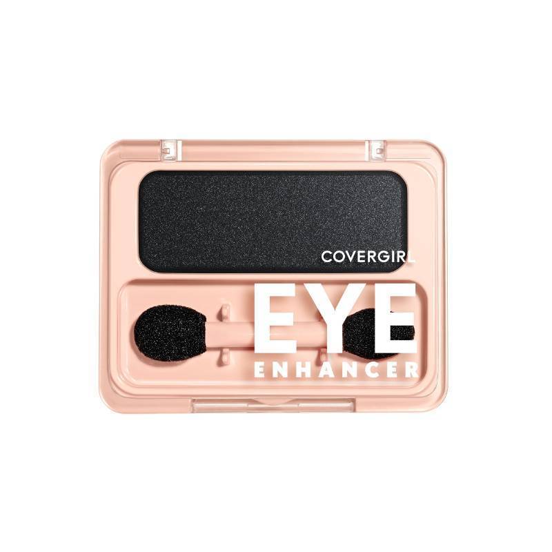 lot 63106 image: FACTORY SEALED - COVERGIRL Eye Enhancer, Midnight Glimmer, Eyeshadow Mono, Easy to Wear, Clean & Vegan, Talc-Free, Matte & Shimmer Finishes, Smudge-Proof, 0.09oz