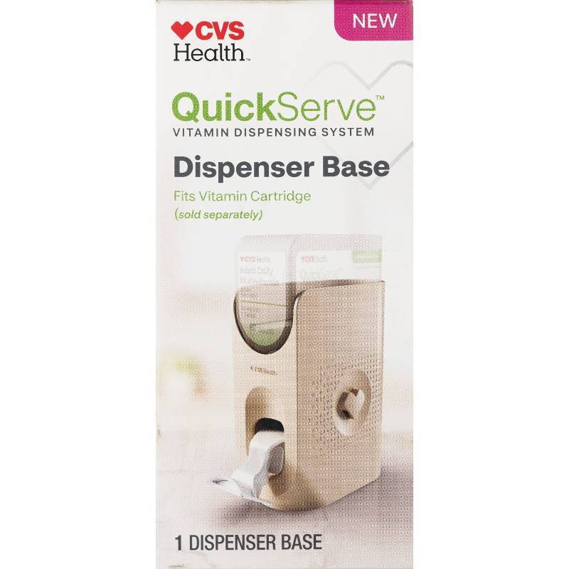 lot 64920 image: FACTORY SEALED - CVS Health QuickServe Vitamin Dispensing Base