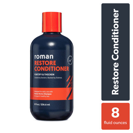 lot 64871 image: APPEARS NEW - Roman Men s Restore Conditioner with Ingredients to Fortify and Moisturize Hair  8 fl oz