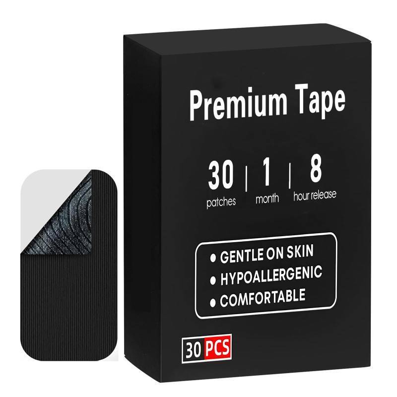 lot 64873 image: FACTORY SEALED - Premium Tape, Improve Sleep Quality (30 Pack), Easy to Use, Convenient to Carry, Strong Adhesive Tape