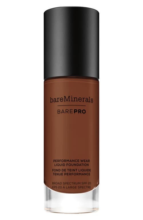 lot 64892 image: FACTORY SEALED - bareMinerals BarePro Performance Wear Liquid Foundation SPF20 (Mocha 31)