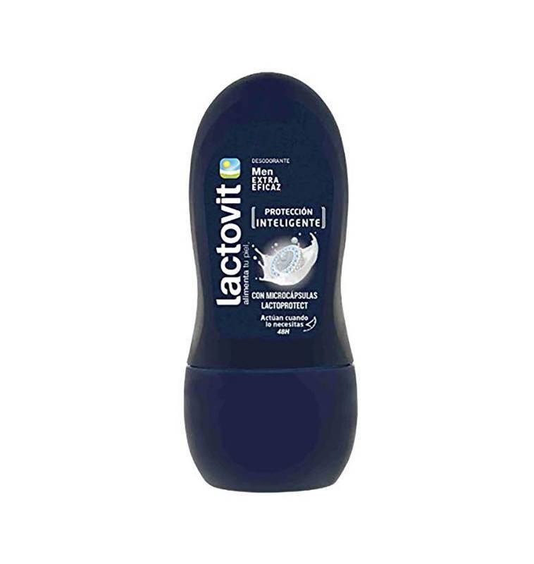 lot 62653 image: Lactovit Men Deodorant Antiperspirant With Lactoprotect Microcapsules 48 Hrs. Protection 1.7 fl. oz.