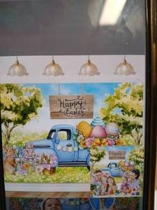 lot 32579 image: Spring Easter Backdrop 8 x 6ft