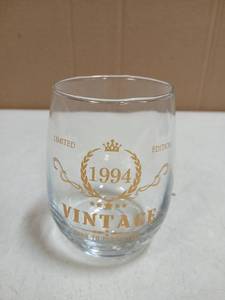 lot 32589 image: Vintage 1994 Aged To Perfection Stemless Wine Glass