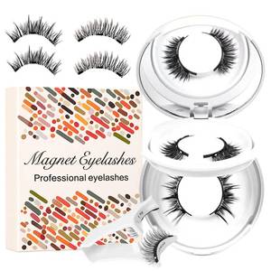 lot 32602 image: Magnetic Eyelashes Lash Kit for Women Over 50 with Applicator Wispy False Eyelashes No Glue No Liner Waterproof Reusable Magnetic Lashes Easy 5-Second Application for Shaky Hands (TwilightAllure) - Retail $10