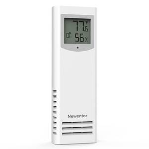 lot 40312 image: Newentor Indoor Outdoor Remote Sensor Indoor Outdoor Temperature and Humidity for Model Q7 Q8 - Retail $20